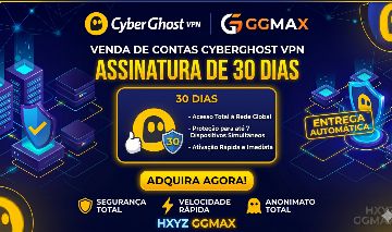 CyberGhost VPN | Assinatura de 30 Dias - Entrega Automática
