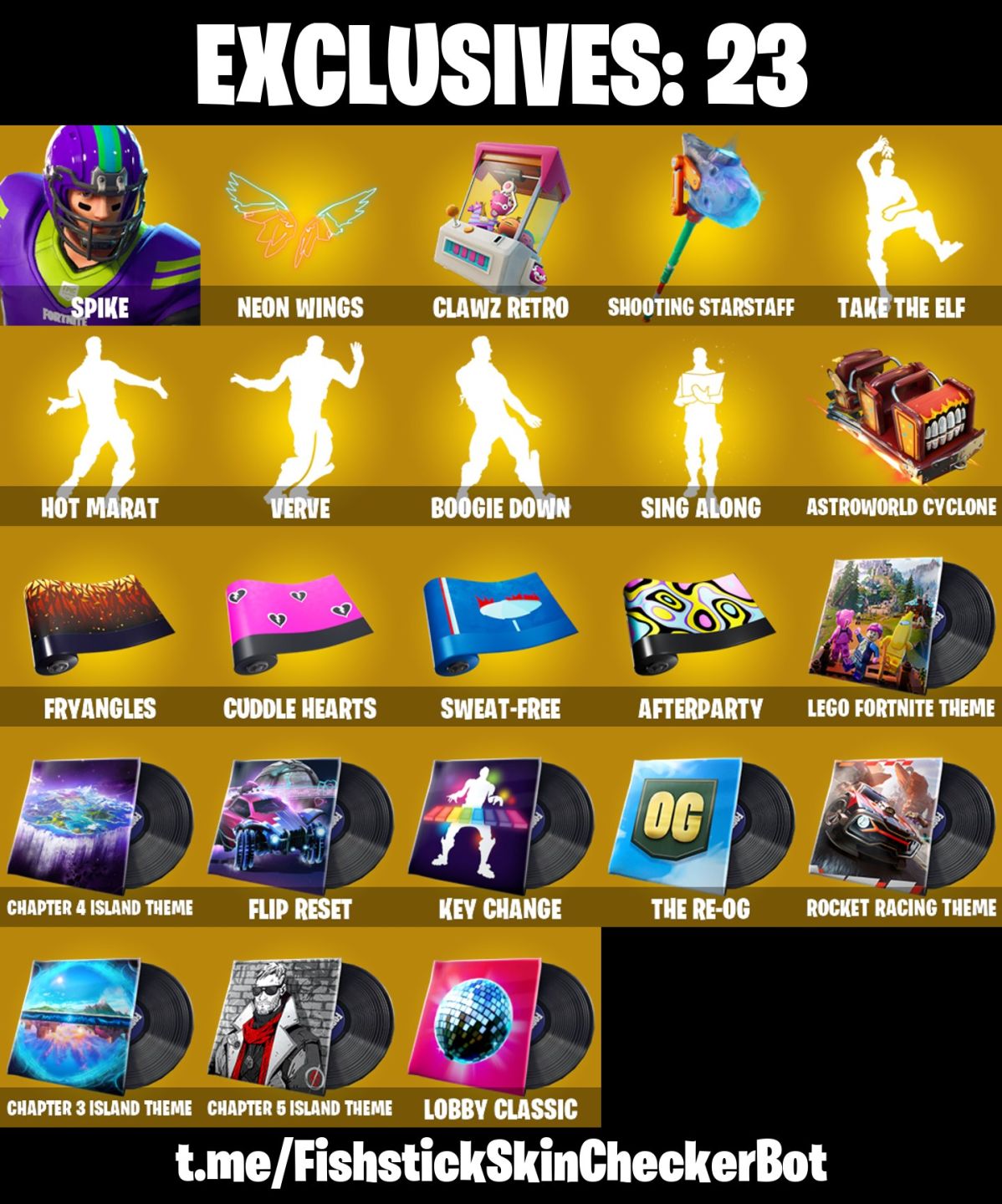 Conta Fortnite com Spike | Drift | Calamity | Lynx | Zenith | Sun e 21 Skins