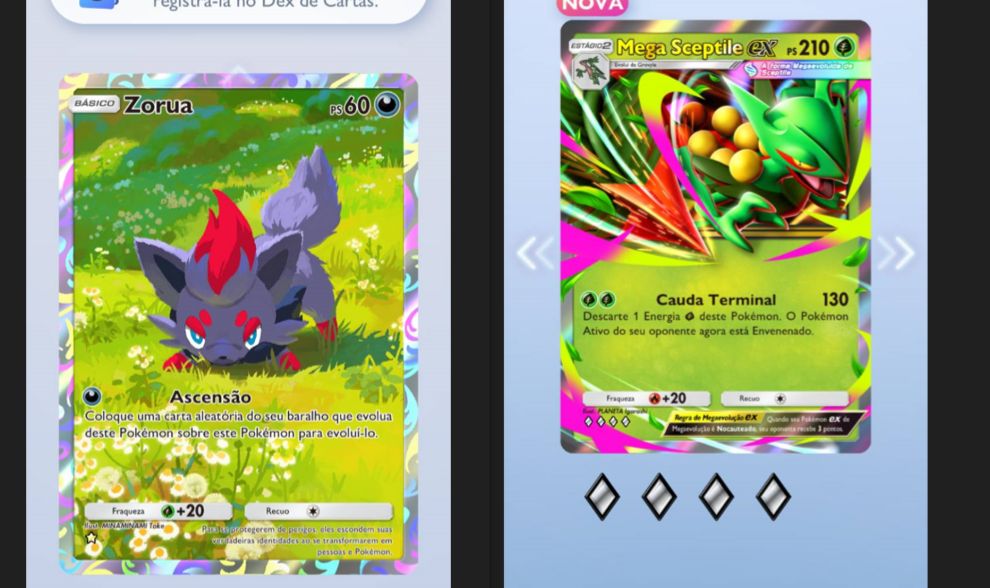 CARTAS POKEMON NA SUA CONTA - POKEMON TCG POCKET