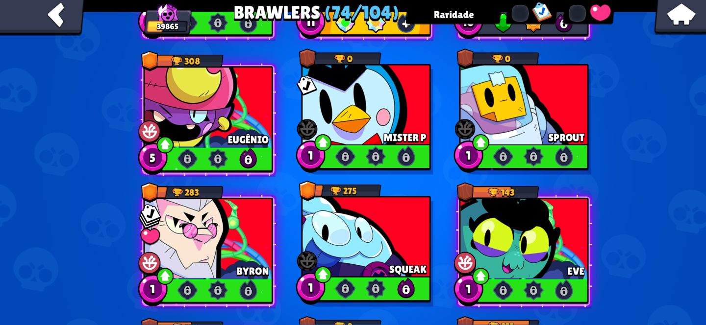 Conta de braws stars rara