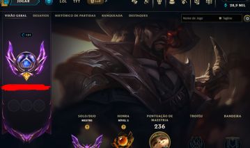 Conta LoL Mestre 30k EA + Skins + 80 champs