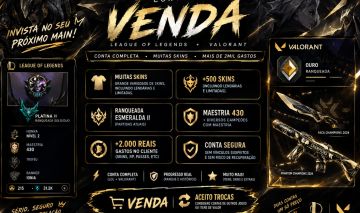 CONTA VALORANT E LOL COM CHAMPIONS 2024 E FACA 2025 COM MAIS DE 2K GASTOS