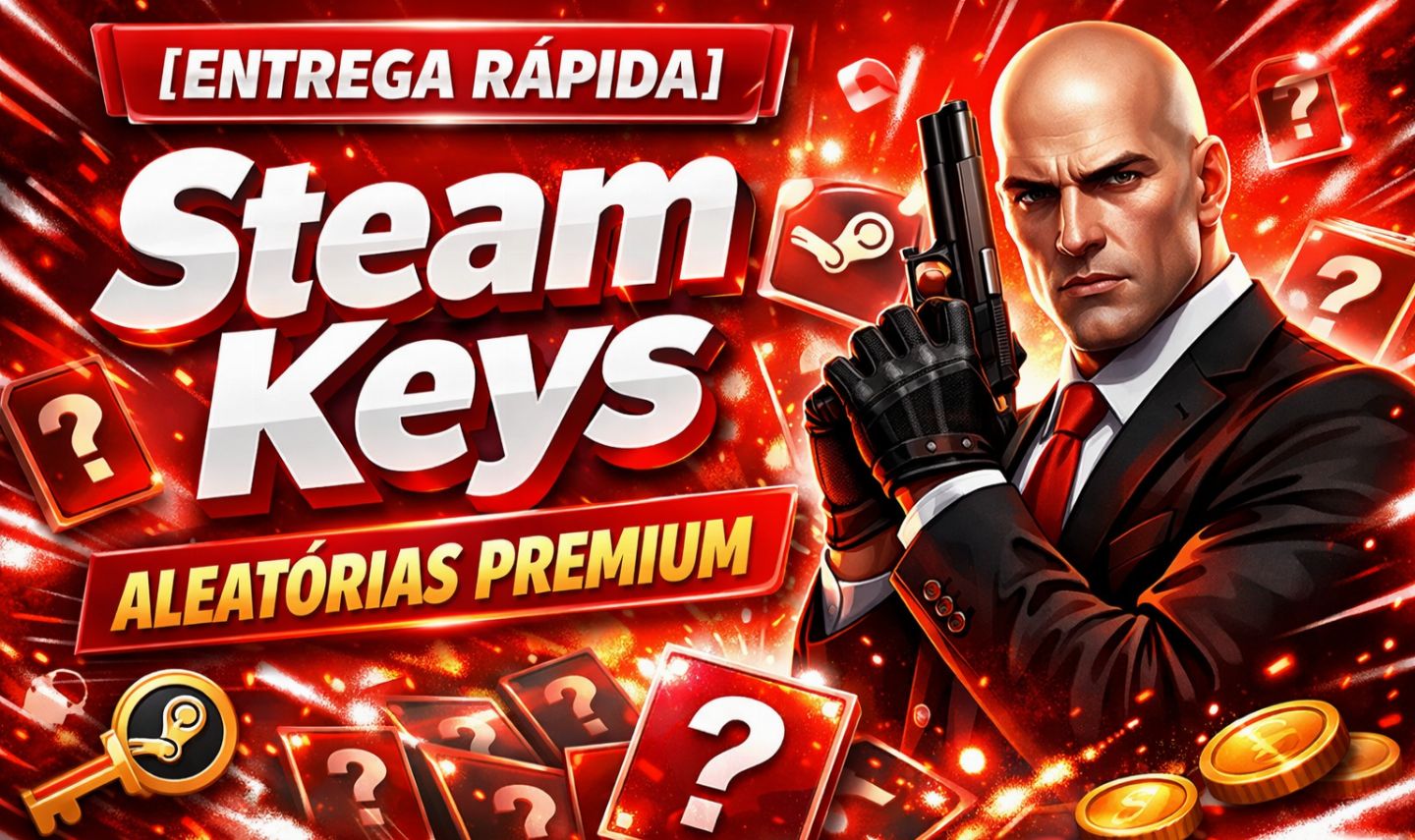 [ENTREGA RÁPIDA] Steam Keys ALEATÓRIAS PREMIUM