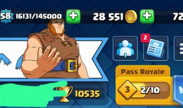Conta Clash royale com 10500 troféus