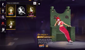Continha FF com Varias skins