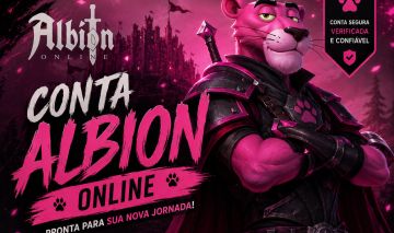 Conta Albion Online com 1.2bn de fama e 240m+ de fama amarela + prata e loot!!!