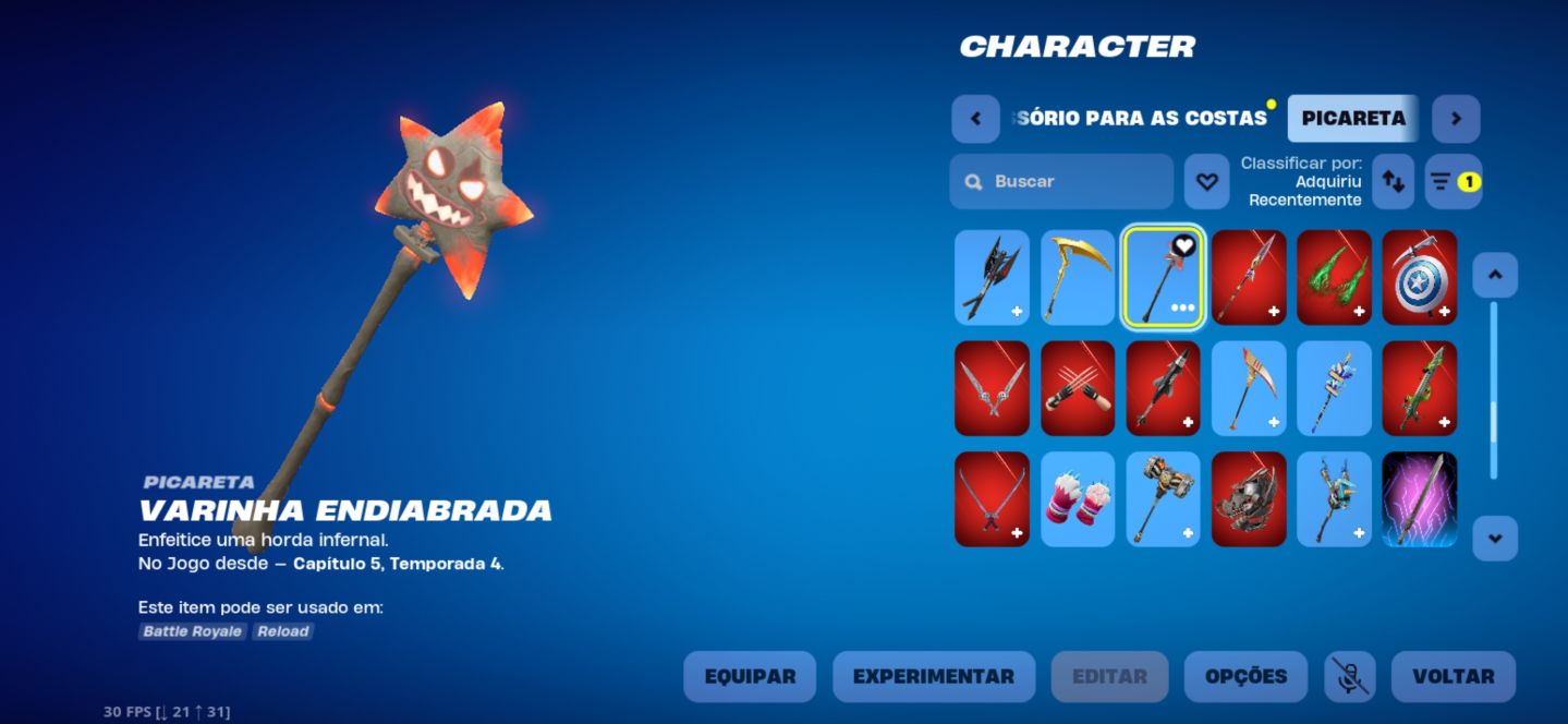 CONTA DE FORTNITE TRYHARD (PREÇO NEGOCIÁVEL)