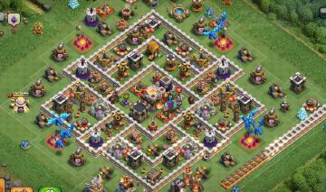 Conta de Clash of Clans cv 11 upada a mão
