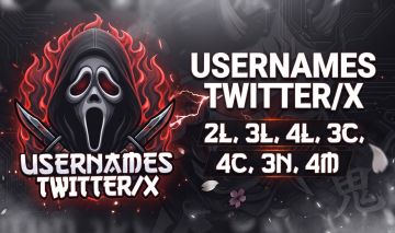 Conta twitter | username 4 Letras (4L, Nomes, usuários)