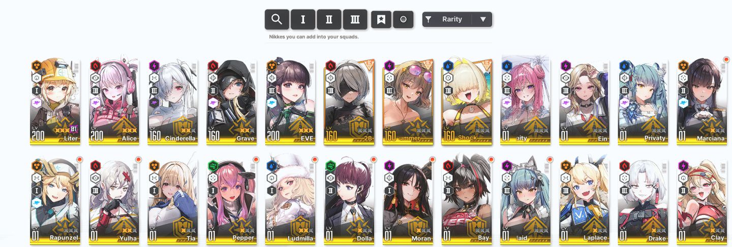 [Conta GODDESS OF VICTORY: NIKKE] 2B, EVE+Cinderella, Liter e Alice+60 SSR