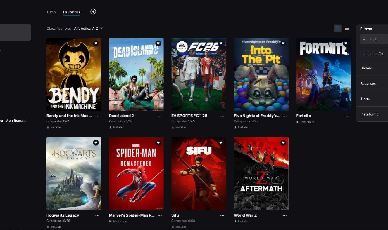 CONTA EPIC GAMES COMPLETA FORTNITE + JOGOS