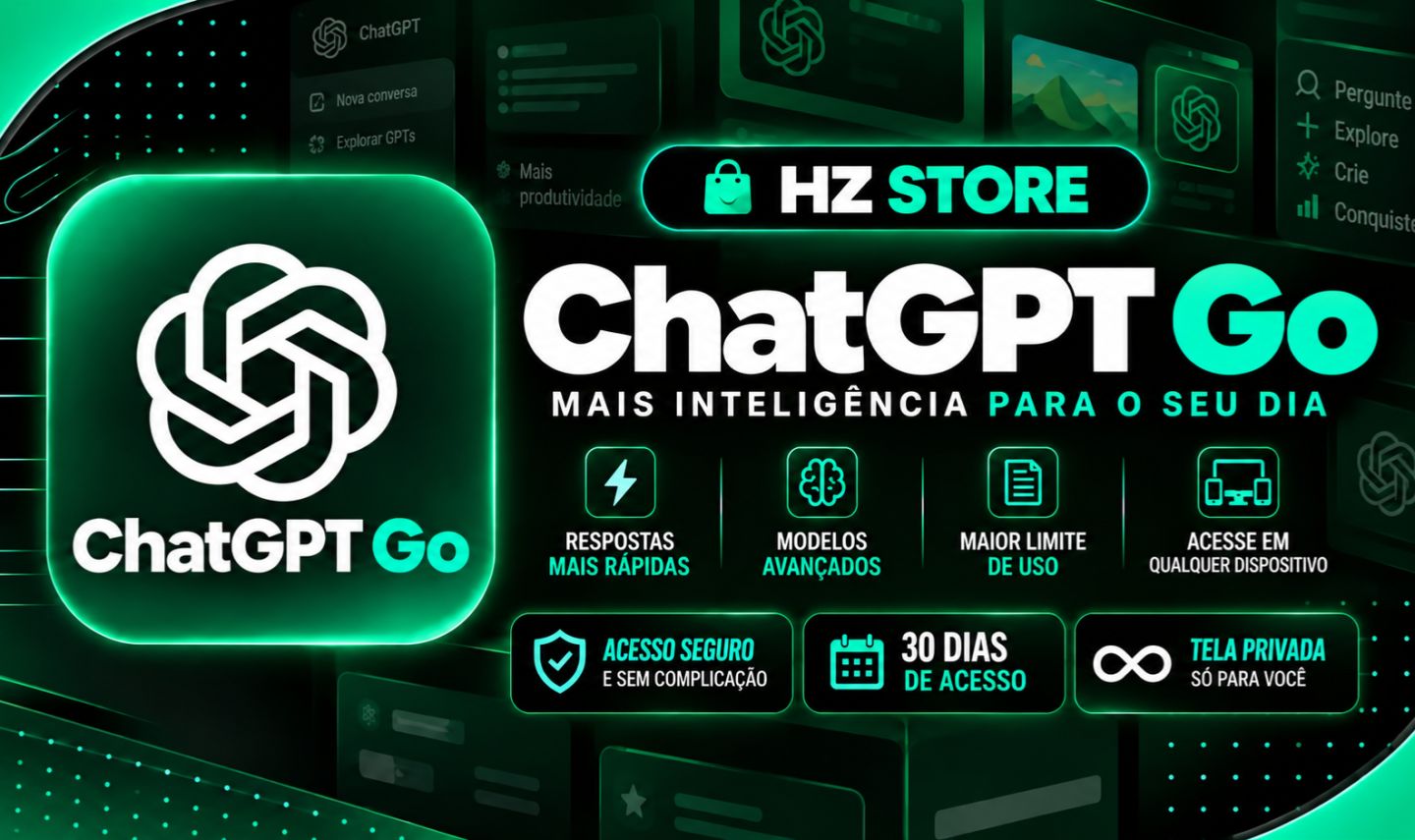 Chat Gpt Go No Seu E-Mail 30 Dias | Link De Ativação