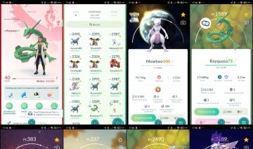 Pokémon GO Lv.40 | Mewtwo 100% Fundo Especial | Rayquaza Q280