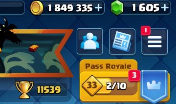 CONTA DE CLASH ROYALE FOCADA NO DECK 2.6