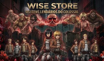 ATTACK ON TITAN - ITENS, CONTAS E SERVIÇOS