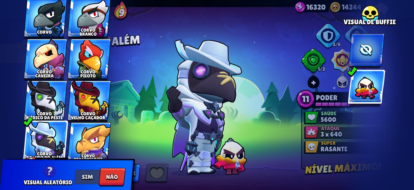CONTA BRAWL STARS VETERANA DESDE O BETA | 106/107 BRAWLERS | MUITAS SKINS RARAS