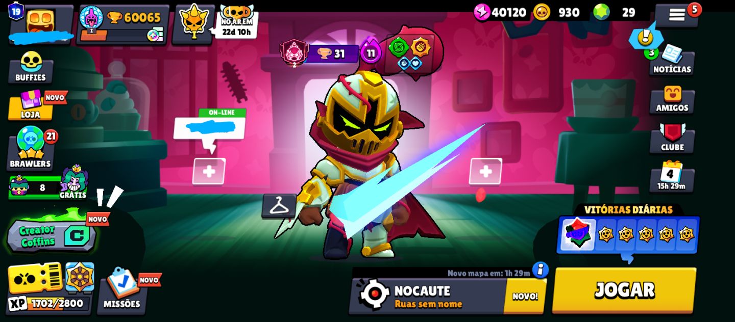 BRAWL STARS 60k troféu