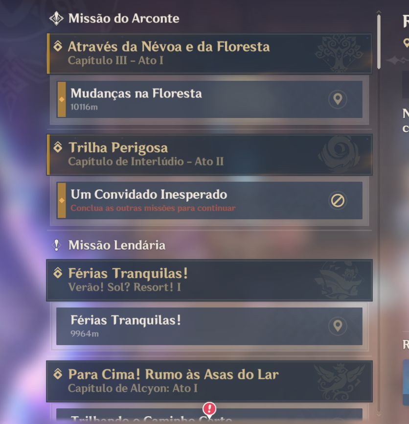 Conta genshin Sandrone C2R1, Zibai C2R1 e Yae miko C1 e varios t5