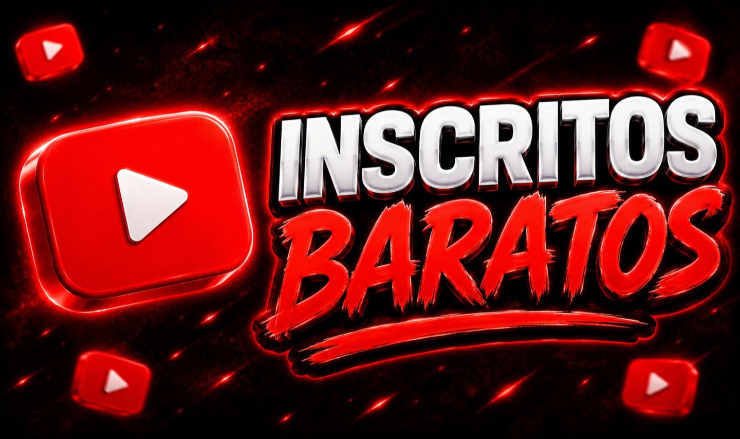 [MAIS BARATO] INSCRITOS YOUTUBE