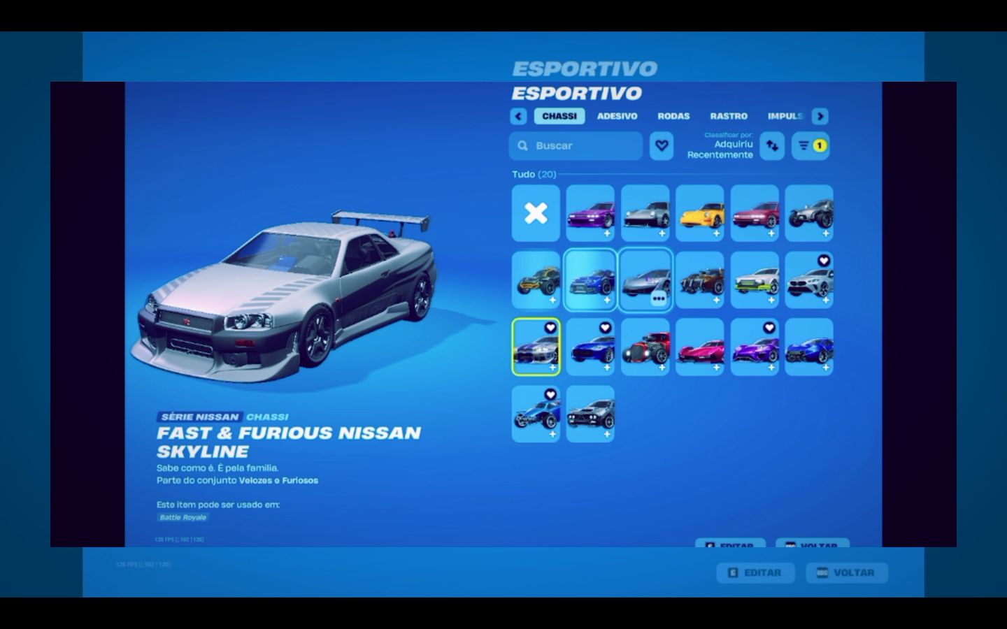 Conta Fortnite Rara (367 skins)