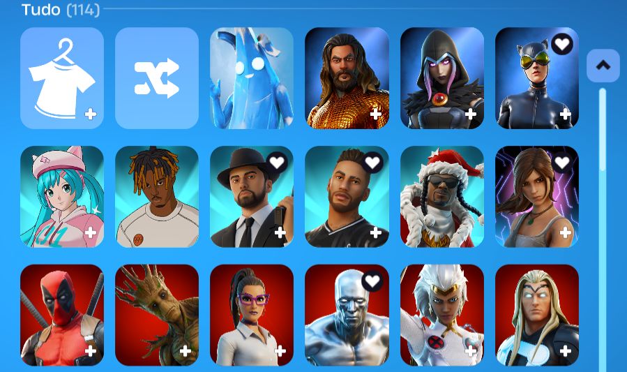 Conta fortnite com machado leviatã