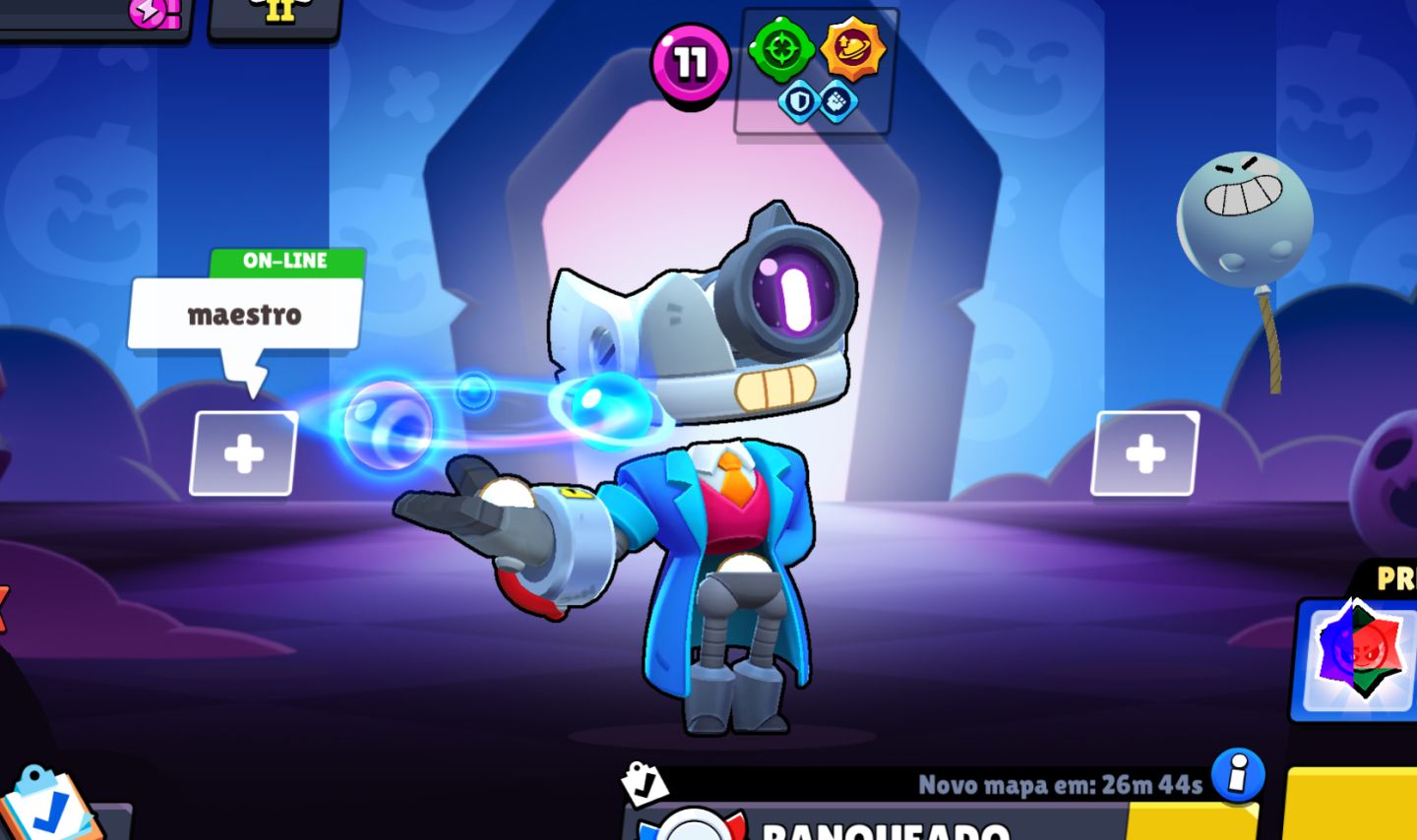 CONTA BRAWL STARS COM VARIAS SKINS TODOS OS BRAWLERS E VARIOS PRESTIGIOS