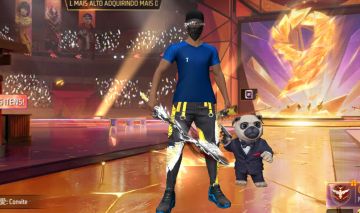 CONTA DE FREE FIRE COM CALÇA ANGELICAL