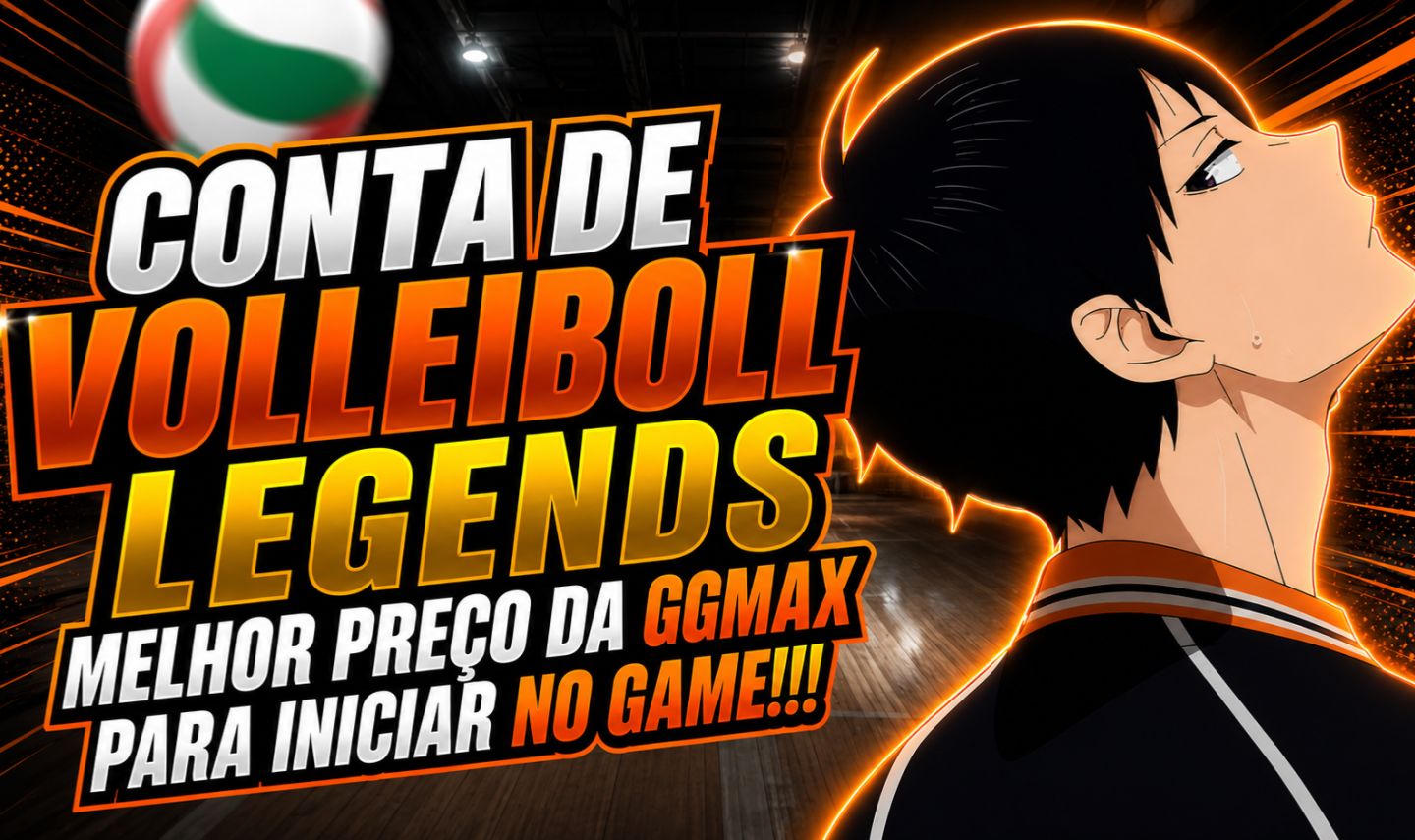 [PROMOÇÃO RELÂMPAGO] CONTA DE VOLLEIBOLL LEGENDS COM 5 ESTILOS SECRETS