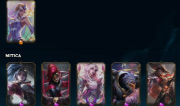 CONTA UPADA A MÃO COM SKIN DO YONE RARA (ENTRE OUTRAS)