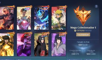Conta Mobile Legends Full Hero/Emblemas