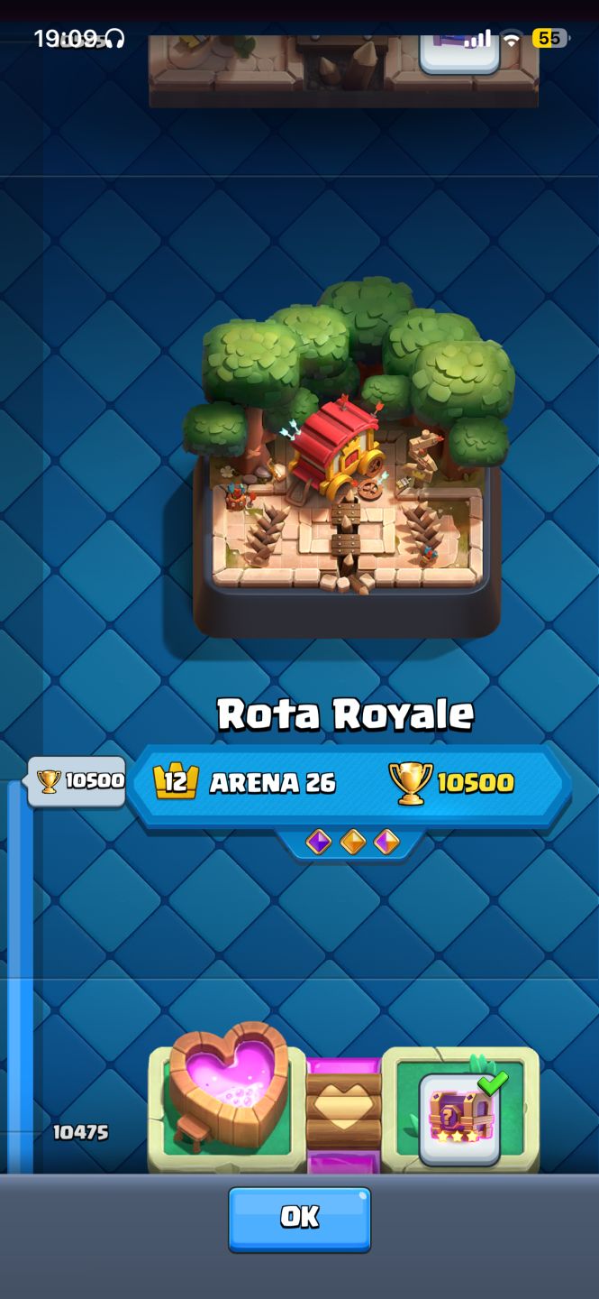 Conta Clash Royale/10k de trofeu, todas as cartas, cartas maximizadas