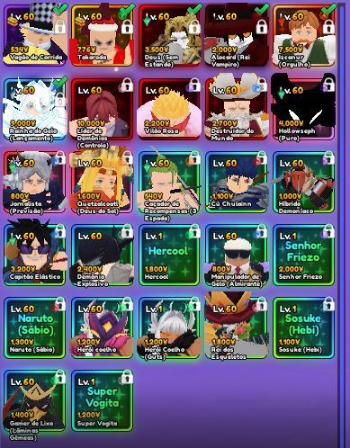 Conta nível 168 - 8 Monarch - 3 Vanguards com monarch - 7 shinys (2,689) RR