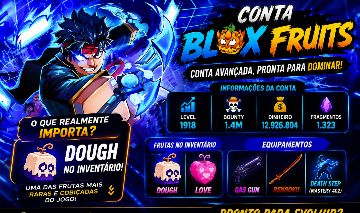 Conta blox fruits dough