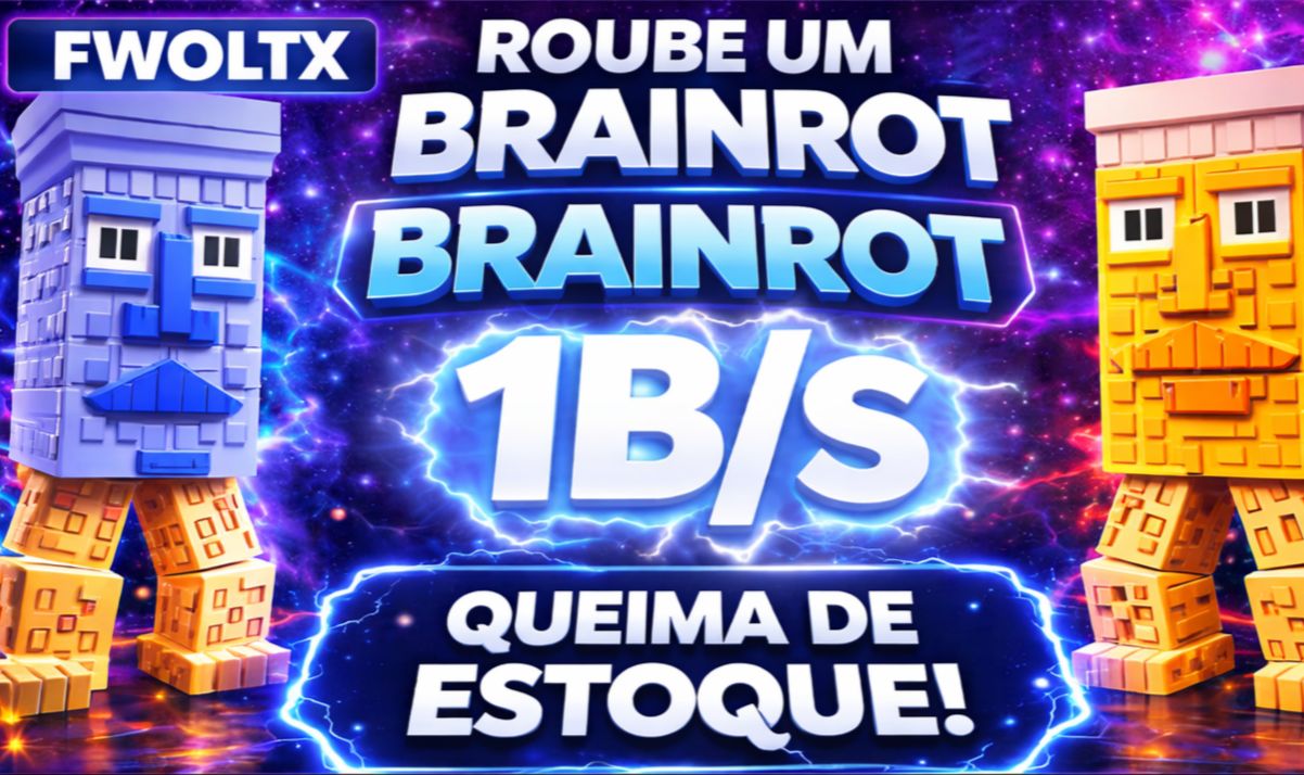 QUEIMA DE ESTOQUE (PRA SAIR LOGO) - STEAL A BRAINROT -