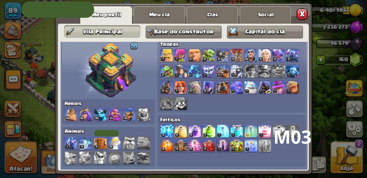 Contas de Clash of Clans Full Acesso