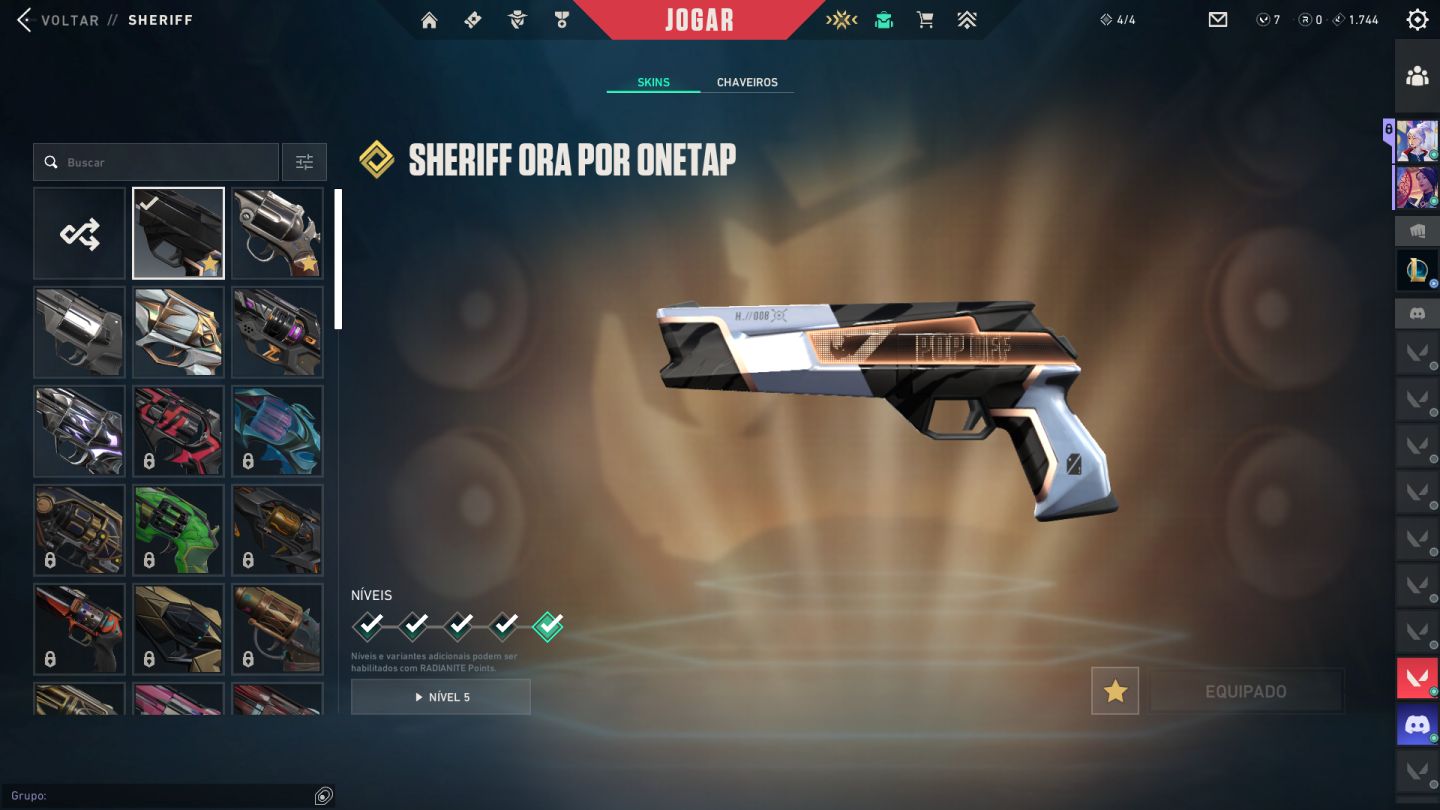 Varias vandal, e varias facas.