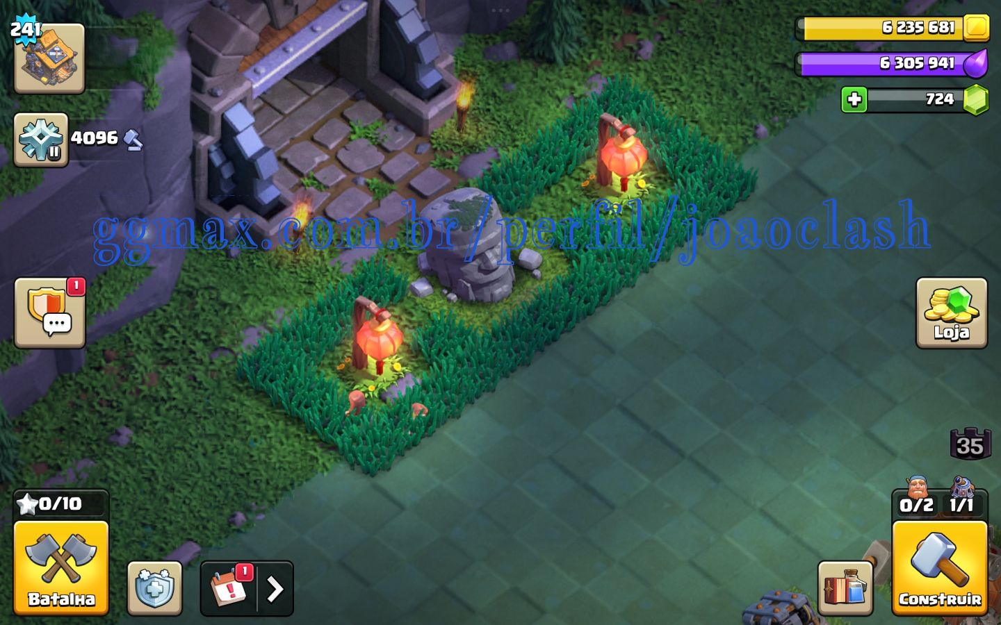 CONTA COC CV18 FULLZÃO | HERÓIS FULL | EQUIPES TOP | COMPETITIVA