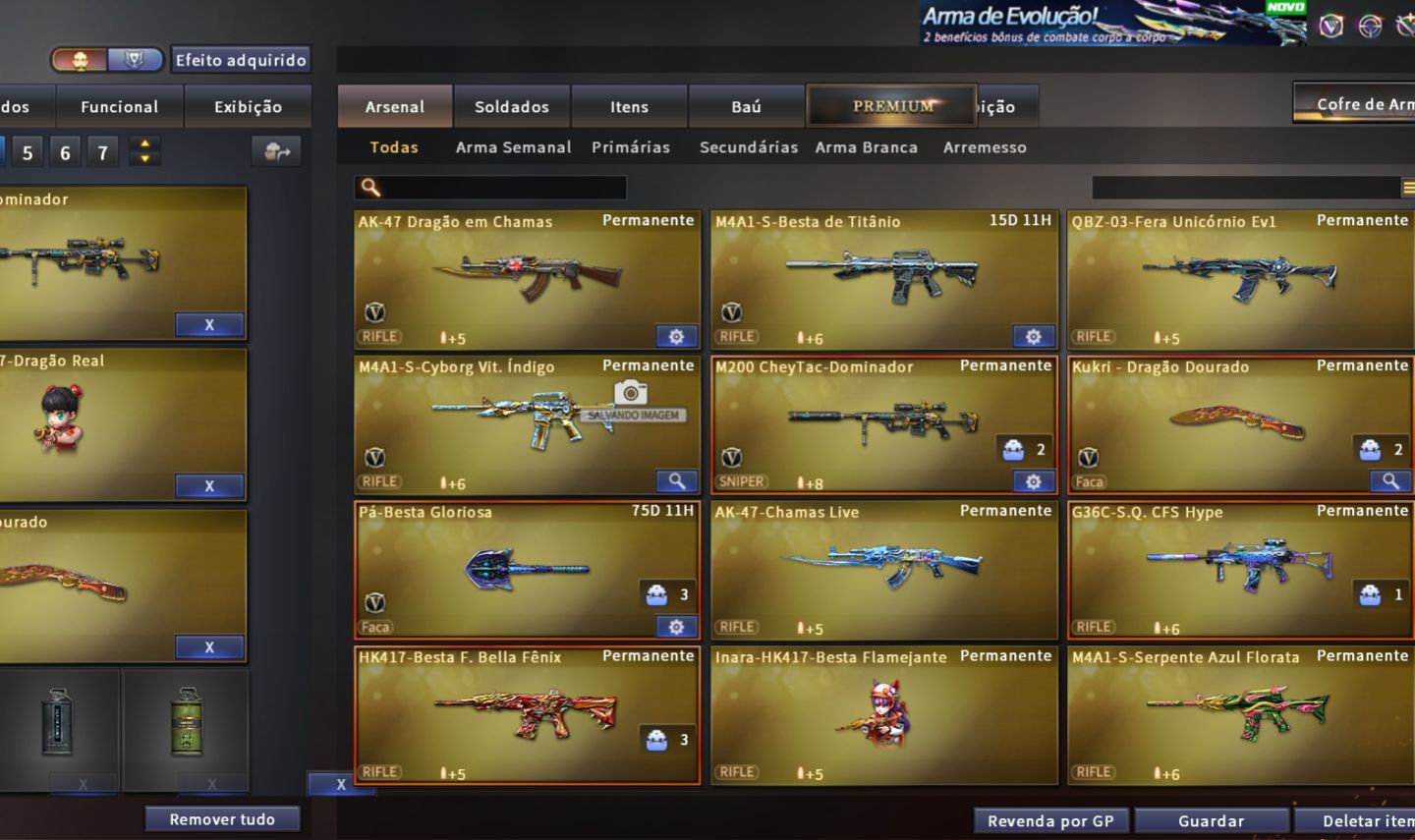 CONTA CROSSFIRE 4VIP RANK MESTRE.