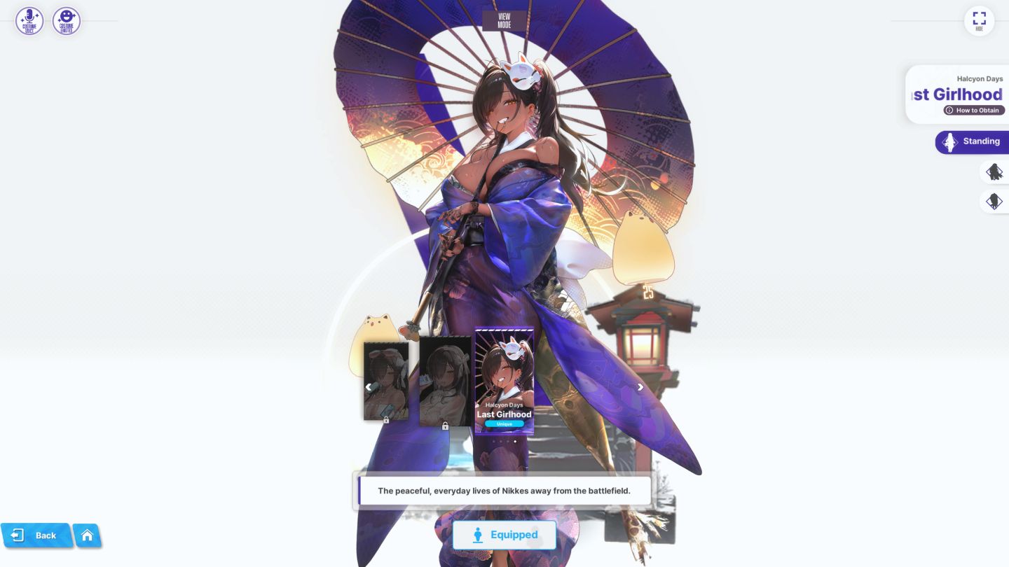 Conta de Nikke com Muitos Bonecos Limitados e 3 Skins de Gacha
