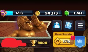 CONTA CLASH ROYALE