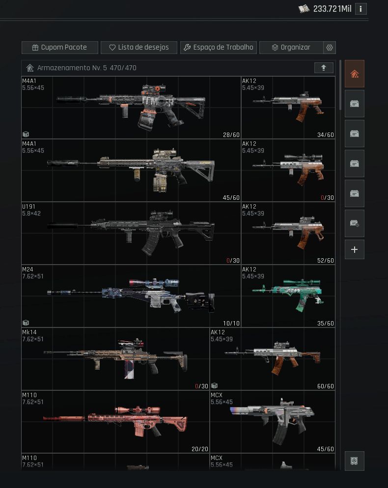 400M+ STASH / 234M CASH LENDA S3/S4/S5/S6 LENDA 6 - SKINS RARAS FULL ACESS!O