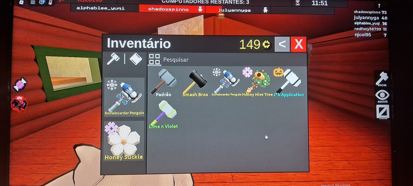 Conta roblox focada em itens femininos