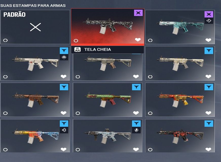 Conta antiga de R6 LVL 975