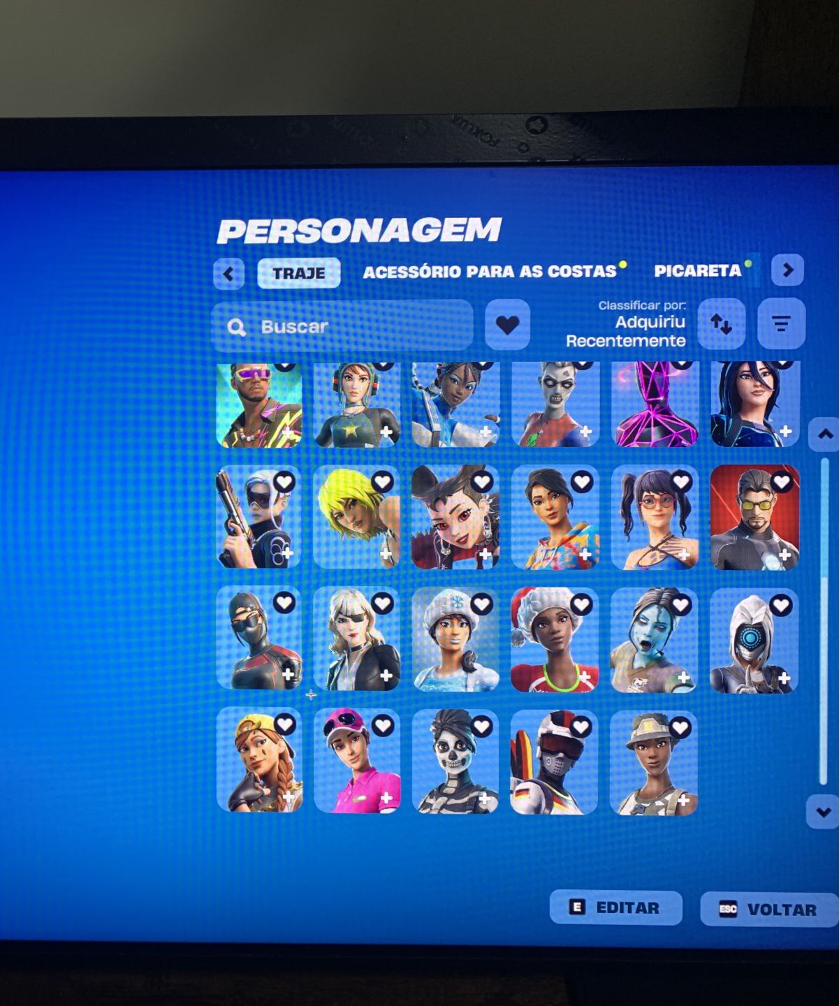 Conta de fortnite antiga