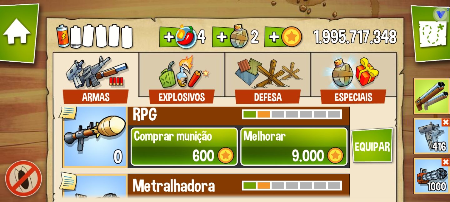 CONTAS SWAMP ATTACK (FULL ACESSO)