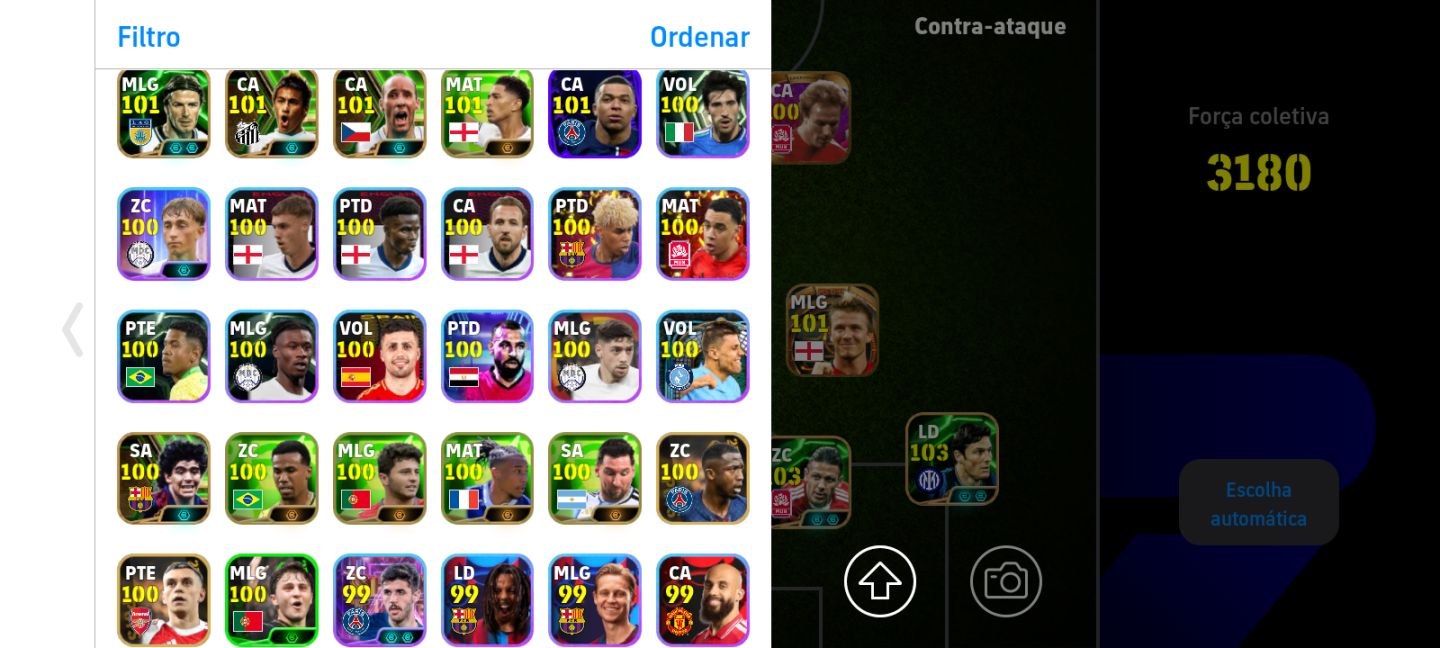 CONTA EFOOTBALL RARA ANTIGA SÓ KONAMI ID