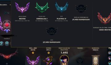 Conta reset grão mestre, atual mestre +1000 skins + skin jinx fragmentada arcane