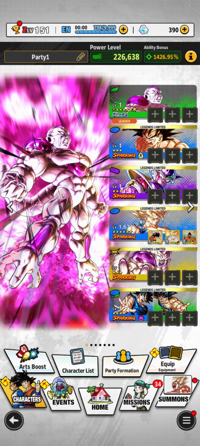 UL FREEZA 8 STARS +LFS