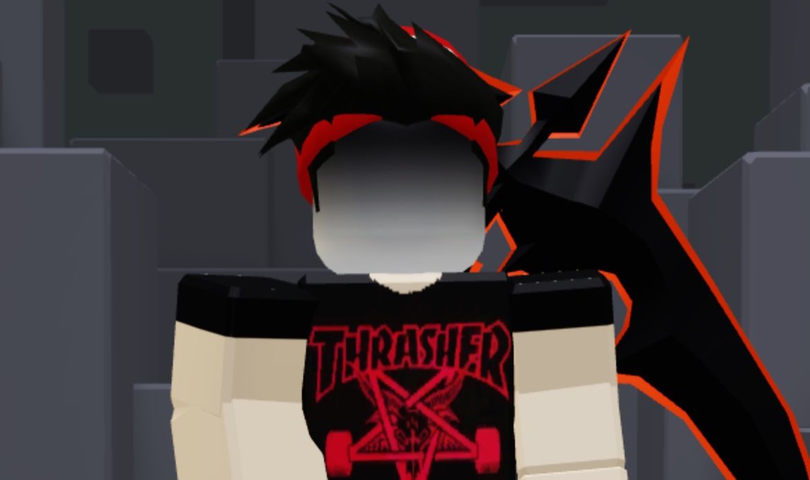 Conta de Roblox com bastante skin masculina e Feminina