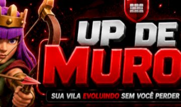 CLASH OF CLANS - UP DE MUROS E FARM RÁPIDO | SEGURO E BARATO NO BRASIL